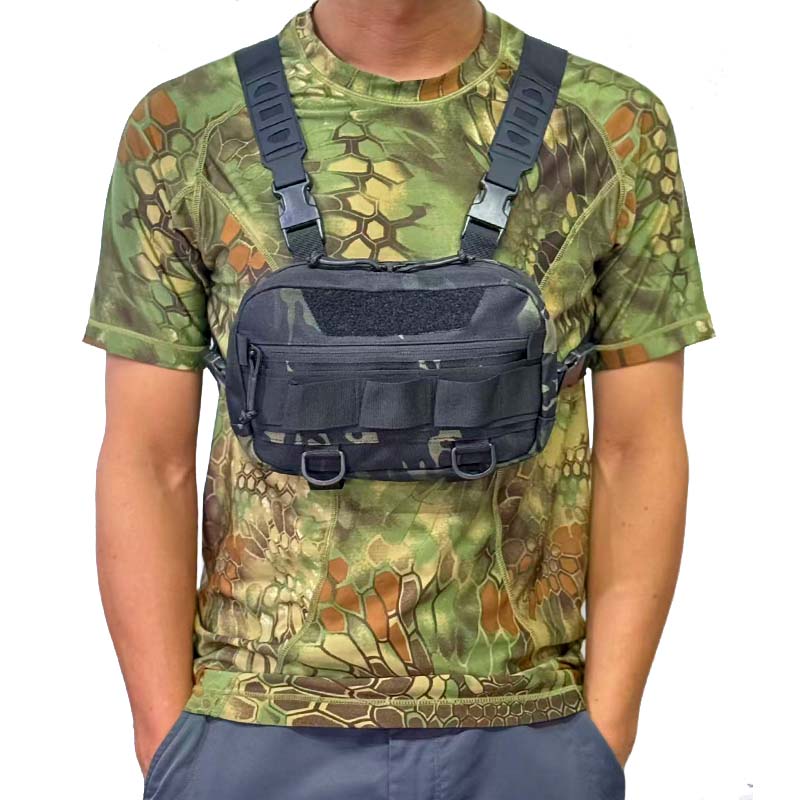 Fishing Equipment Essentials - Sac de poitrine tactique pour hommes,